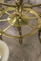 F56733EC: Monumental French Style Bronze Chandelie