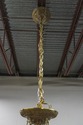 F56733EC: Monumental French Style Bronze Chandelie