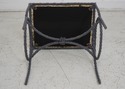 L66786: Pair Rope Twist Iron Horse Print Upholster