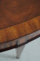 L66667: ETHAN ALLEN Federal Inlaid Mahogany Consol