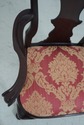 L65745: Set of 8 STICKLEY Damask Upholstered Mahog