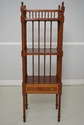 65724: MAITLAND SMITH Mahogany 2 Tier Eterge Stand