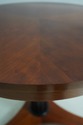 L64036: ETHAN ALLEN Neoclassical Round Pedestal Ta