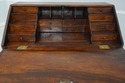 F66719: Antique French Carved Walnut Slant Front D