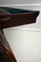 46760: LINCOLN GERARD Mahogany Ball & Claw Console