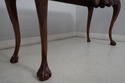 46760: LINCOLN GERARD Mahogany Ball & Claw Console