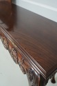 46760: LINCOLN GERARD Mahogany Ball & Claw Console