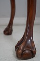 46760: LINCOLN GERARD Mahogany Ball & Claw Console