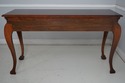 46760: LINCOLN GERARD Mahogany Ball & Claw Console