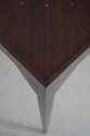 66747: EJ VICTOR Modern Design Walnut Inlaid Lamp 