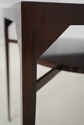 66747: EJ VICTOR Modern Design Walnut Inlaid Lamp 