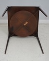 66747: EJ VICTOR Modern Design Walnut Inlaid Lamp 