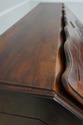 F66719: Antique French Carved Walnut Slant Front D