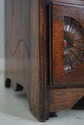 F66719: Antique French Carved Walnut Slant Front D