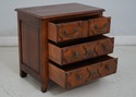 66445: Pair HENREDON Pierre Deux 3 Drawer Nightsta