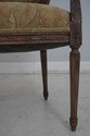L66752: Pair French Louis XVI Upholstered Armchair