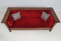 66740: STICKLEY Eastwood Finish Mission Oak Sofa