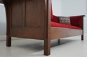 66740: STICKLEY Eastwood Finish Mission Oak Sofa