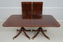 L66031: EJ VICTOR Banded Mahogany Dining Room Tabl