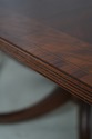 L66031: EJ VICTOR Banded Mahogany Dining Room Tabl