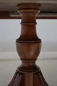 L66031: EJ VICTOR Banded Mahogany Dining Room Tabl