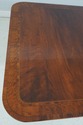 L66031: EJ VICTOR Banded Mahogany Dining Room Tabl