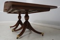 L66031: EJ VICTOR Banded Mahogany Dining Room Tabl