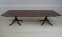 L66031: EJ VICTOR Banded Mahogany Dining Room Tabl