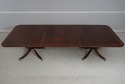 L66031: EJ VICTOR Banded Mahogany Dining Room Tabl