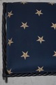 L66788: Pair Regency Style Iron Blue & Gold Star B