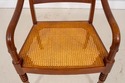 71301: Pair Of BAKER Attributed Mahogany Caned Sea
