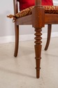 71301: Pair Of BAKER Attributed Mahogany Caned Sea
