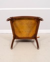 71301: Pair Of BAKER Attributed Mahogany Caned Sea
