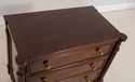 L70409: KARGES Louis XVI Mahogany Three-Drawer Acc