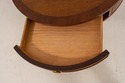 L71307: COUNCIL Mahogany One-Drawer Round Drum End