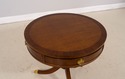 L71307: COUNCIL Mahogany One-Drawer Round Drum End
