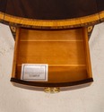  L69977: Pair Of STICKLEY Inlaid Mahogany Drop-Lea