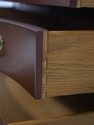 70940: BAKER 2 Over 3 Drawer Chippendale Mahogany 