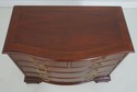 70940: BAKER 2 Over 3 Drawer Chippendale Mahogany 