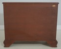 70940: BAKER 2 Over 3 Drawer Chippendale Mahogany 