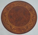 L71322: THEODORE ALEXANDER Round Inlaid Neoclassic