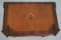 L71285: COLOMBO MOBILI Italian Inlaid 1 Drawer Nig