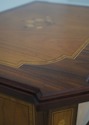 L71285: COLOMBO MOBILI Italian Inlaid 1 Drawer Nig
