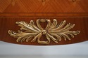 L71285: COLOMBO MOBILI Italian Inlaid 1 Drawer Nig