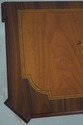 L71285: COLOMBO MOBILI Italian Inlaid 1 Drawer Nig