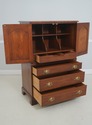 71292: HENKEL HARRIS Cherry Chifforobe High Chest