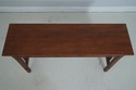71323: STICKLEY Mission Oak 2 Drawer Console Sofa 
