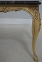 71295: Marble Top Georgian Style Painted Coffee Ta