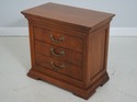 71222: Pair THOMASVILLE Walnut Finish Nightstands
