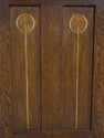 71318: STICKLEY Harvey Ellis 1 Door Inlaid Cabinet